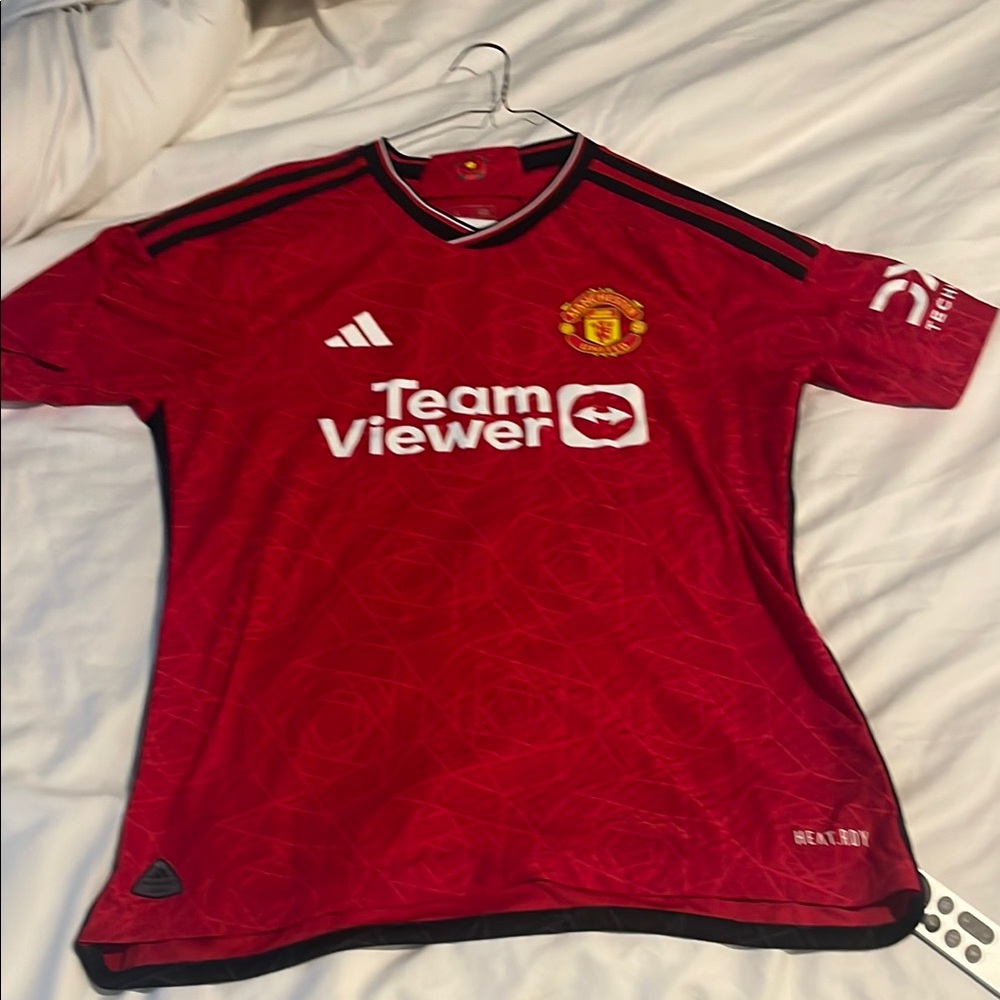 Adidas Manchester United Red Jersey